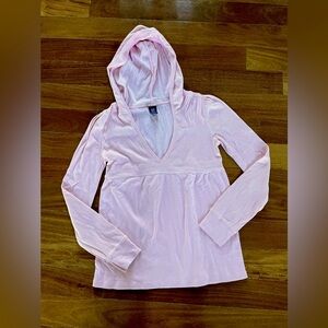 Gap Kids Big Girls powder Pink Long Sleeve Shirt Sz XXL 14 / 16